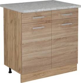 Szafka dolna do kuchni sonoma 80x60x81.6 r-line