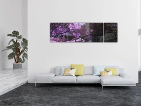 Obraz - Mistyczny ogród (170x50 cm)