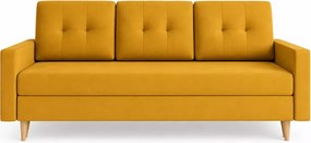 Elegancka Kanapa BERTO – Designerska Kanapa z Funkcją Spania i Pojemnikiem na Pościel, Idealna do Salonu