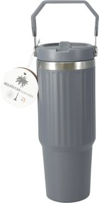 Termos stalowy z uchwytem VARMÖ, 900 ml