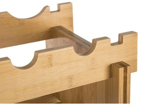 G21 Bambusowy regał na wino, 72 butelki