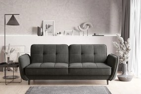 Sofa rozkładana z funkcją spania BELLIS ciemnoszara ELTAP
