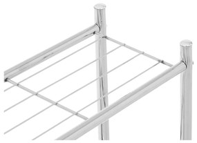 Regał łazienkowy w kolorze srebra z połyskiem 35x68 cm – Premier Housewares