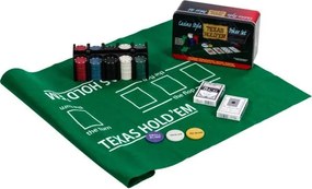 Zestaw pokerowy 200 szt. w puszce