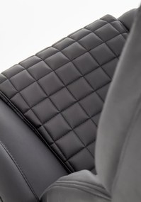 Fotel gabinetowy z ekoskóry King