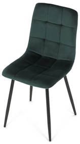 Zestaw krzeseł do jadalni CT-281 GRN4, 4 szt.