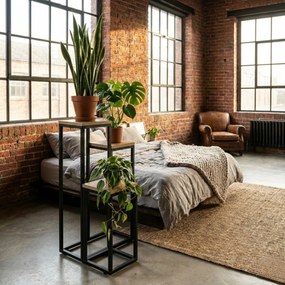 Kwietnik stojący wysoki BIOS na 3 kwiaty, 34 x 34 x 67 cm