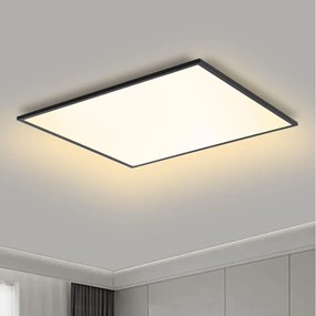 Brilagi - Ściemnialna oprawa LED SLIMFRAME LED/58W/230V 60x60 cm czarna + pilot