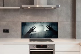 Panel szklany do Kuchni Złowrogi Cień Postaci
