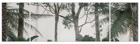 Obraz - dżungla w porannej mgle (170x50 cm)