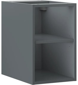 Mexen Box-A szafka otwarta z półką 30 cm, grafit mat - 91AX2-0300-470-0-66