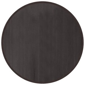 Ciemnobrązowy stylowy dywanik 100 cm - Glaso 5X
