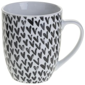 Kubek do herbaty z zaparzaczem, porcelana, 360 ml