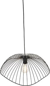 Designerska lampa wisząca czarna 50 cm - Pua
