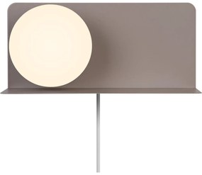 Nordlux - Kinkiet z półką LILIBETH 1xE14/25W/230V brązowy