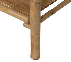 Bambusowy regał w naturalnym kolorze 61x104x34 cm Manali – Ixia