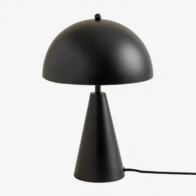 Lampa Stołowa Metalowa Jaliya Czarna - Sklum