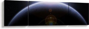 Obraz ciała kosmicznego (170x50 cm)
