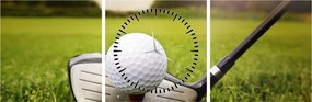 Obraz - Golf (z zegarem) (90x30 cm)