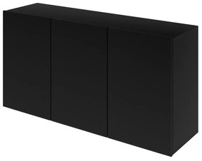 Komoda GABI 160cm czarna wisząca KOCOT MEBLE