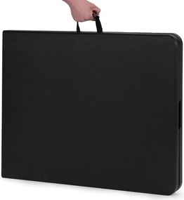 Przenośny stół bankietowy, składany, Party 180 cm, czarny/nogi czarne