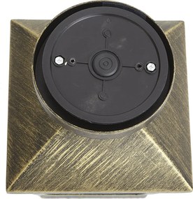 Klasyczna lampa sufitowa antyczne złoto IP44 - Leuven
