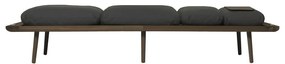 Antracytowy szezlong Lounge Around – UMAGE