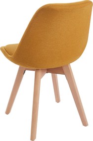 Zestaw 4 Krzese Synk Tkanina