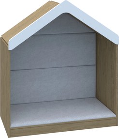 Regał przedszkolny domek tapicerowany Blox 110 index 2P-3R-DT