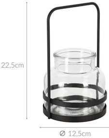 Świecznik na tealight, metalowy uchwyt