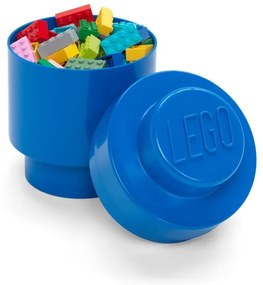 Niebieski pojemnik okrągły LEGO®