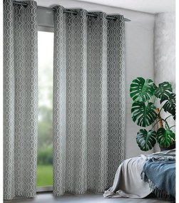 Szara zasłona 135x245 cm Dekor – Sehlbach