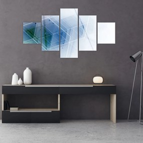 Obraz - Kształty geometryczne (125x70 cm)
