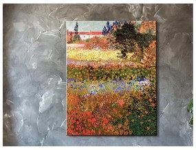 Reprodukcja obrazu Vincenta van Gogha Flower garden – Fedkolor, 30x40 cm