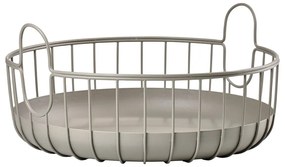 Metalowy koszyk druciany ø 38x18 cm Inu – Zone