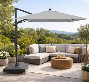 Doppler myZone 210 x 210 cm jasnoszara