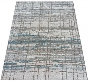 Designerski dywan z nowoczesnymi wzorami D4-W15