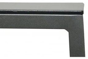 EXPERT antracyt - zestaw ogrodowy aluminiowy 4+1