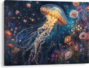 Obraz - Magiczna meduza (70x50 cm)
