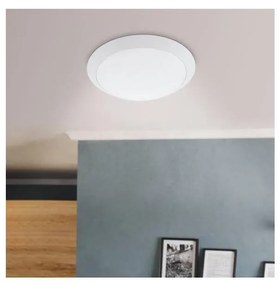 Eglo 97254 - Lampa sufitowa łazienkowa PILONE LED/11W/230V biała IP44