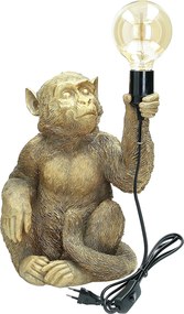 Lampa stołowa Gold Monkey 36cm