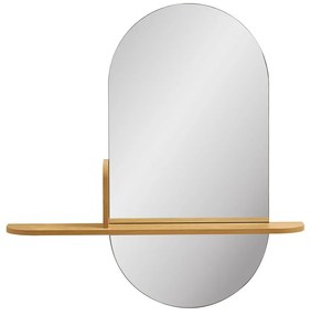 Lustro z półką ścienne 92x94,5 cm Barco – House Nordic