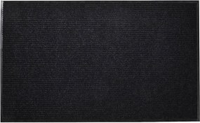 Czarny Dywanik z PVC 90 x 60 cm Antypoślizgowy i Łatwy w Czyszczeniu