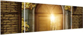Obraz - Brama w lesie (170x50 cm)