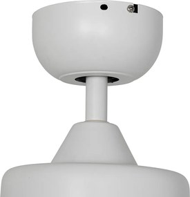 Wentylator sufitowy biały 86,7 cm z LED z możliwością ściemniania z pilotem - Yuki