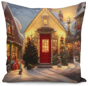 Poszewka na poduszkę ze świątecznym motywem 43x43 cm – Mila Home
