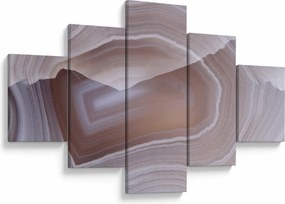 Obraz - Marmurowy agat (125x70 cm)