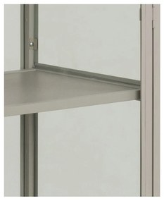 Szara witryna 77x186x35 cm Seaford – Actona