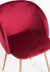 Zestaw 2 Krzese Velt Aksamitne