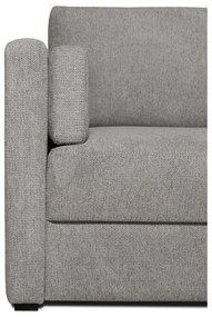 Szara sofa rozkładana 218 cm Resmo – Scandic